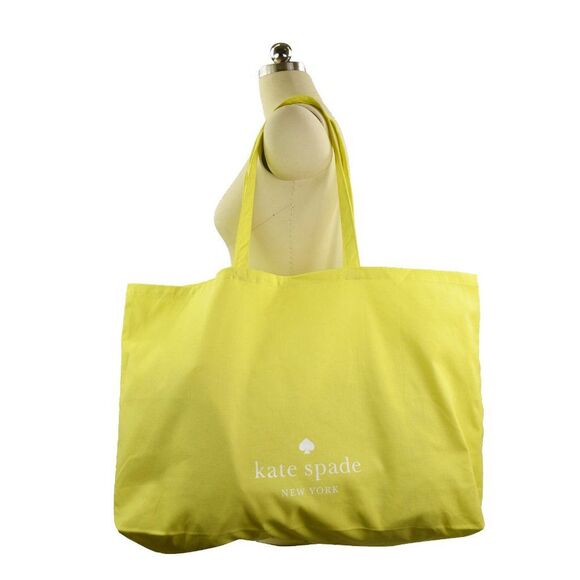 NWT Kate Spade LOGO Large Canvas Shopper Tote - Picture 3 of 9